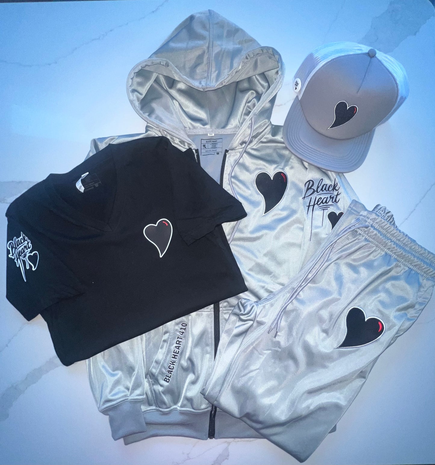 Signature Silver Tracksuit