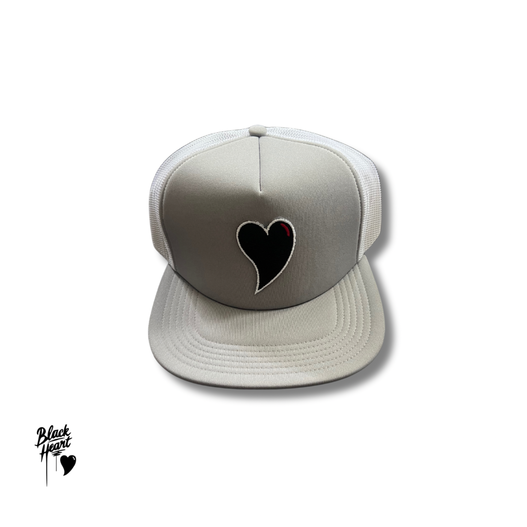 Black Heart Truckers with Heart Logo