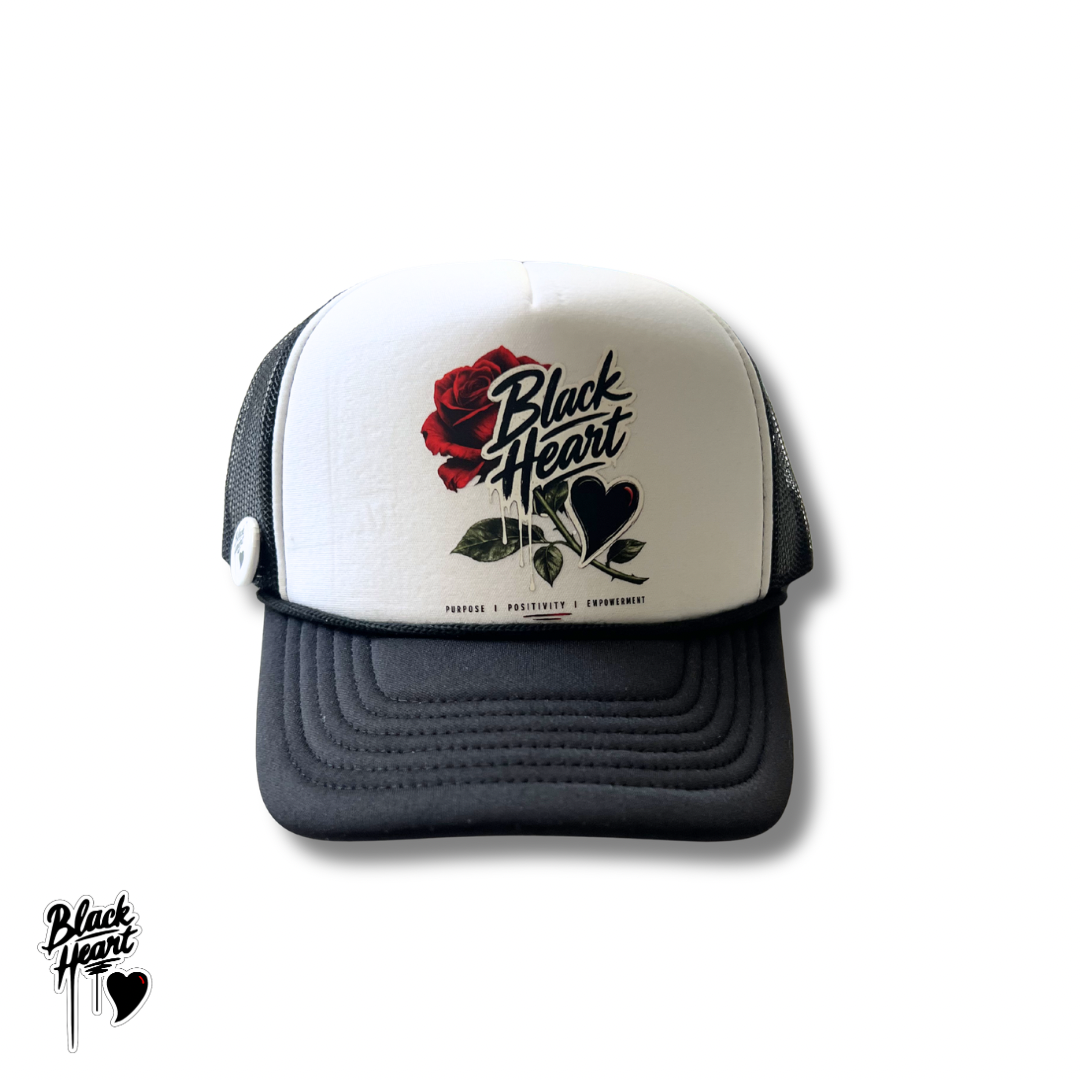 Black Heart Summer Collection Trucker Hat