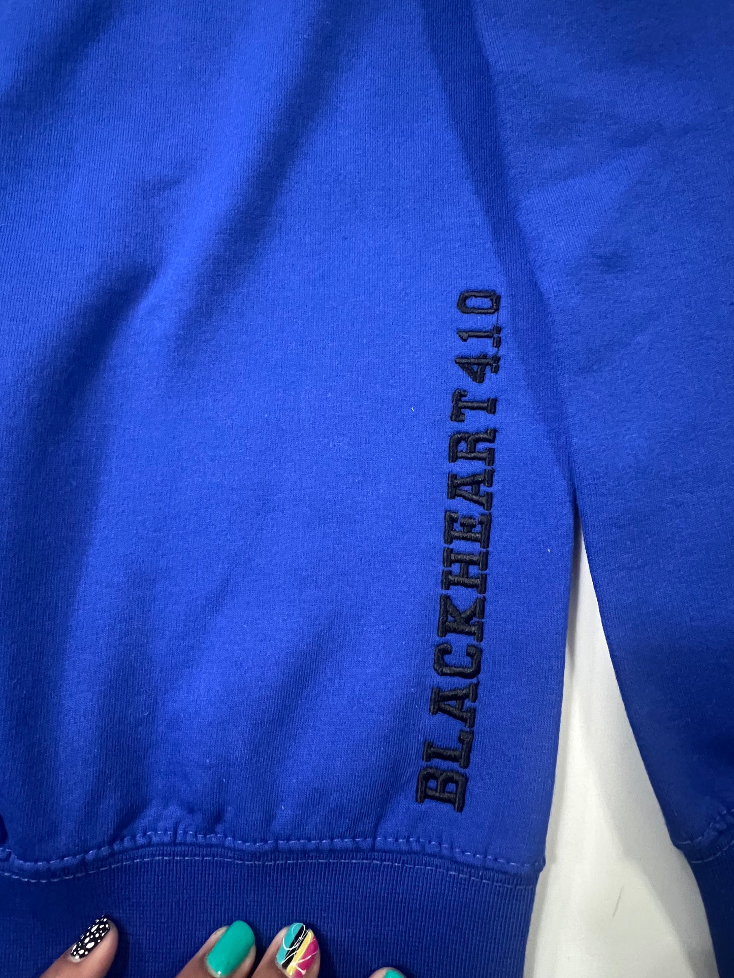 Word Heart Crewneck - Blue
