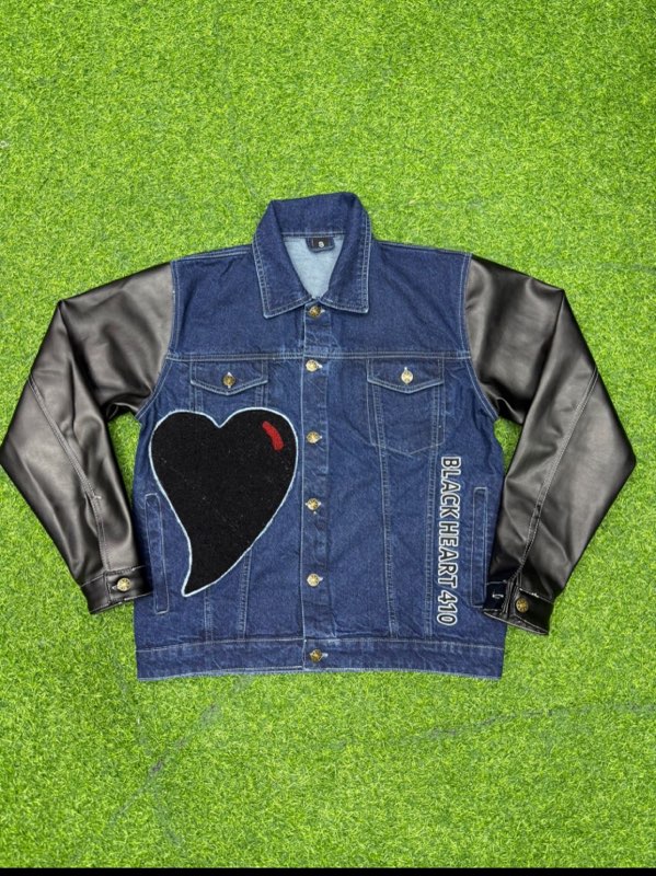 Denim and Leather Jacket