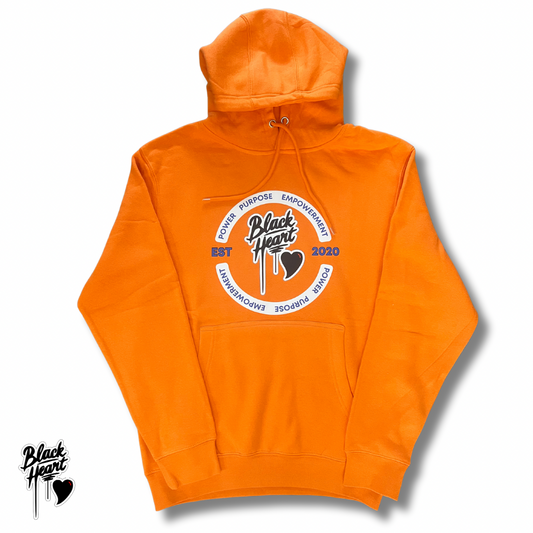 Power, Purpose & Empowerment Hoodie - Orange
