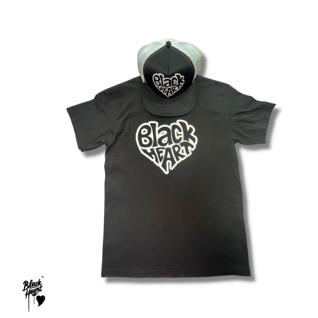 Black Heart Word T-shirt