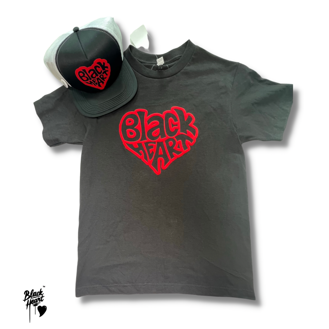 Black Heart Word T-shirt