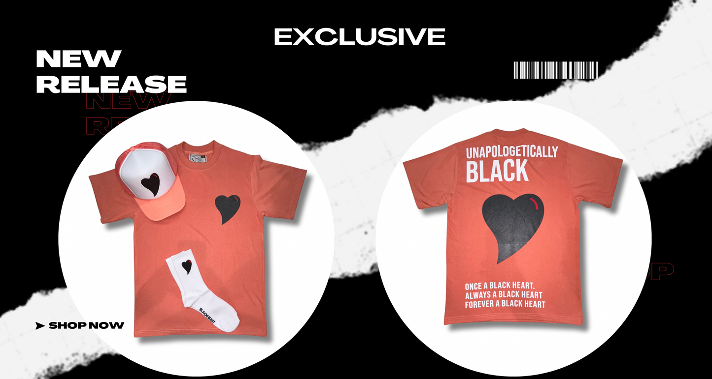Unapologetically Black - Peach  T-Shirt