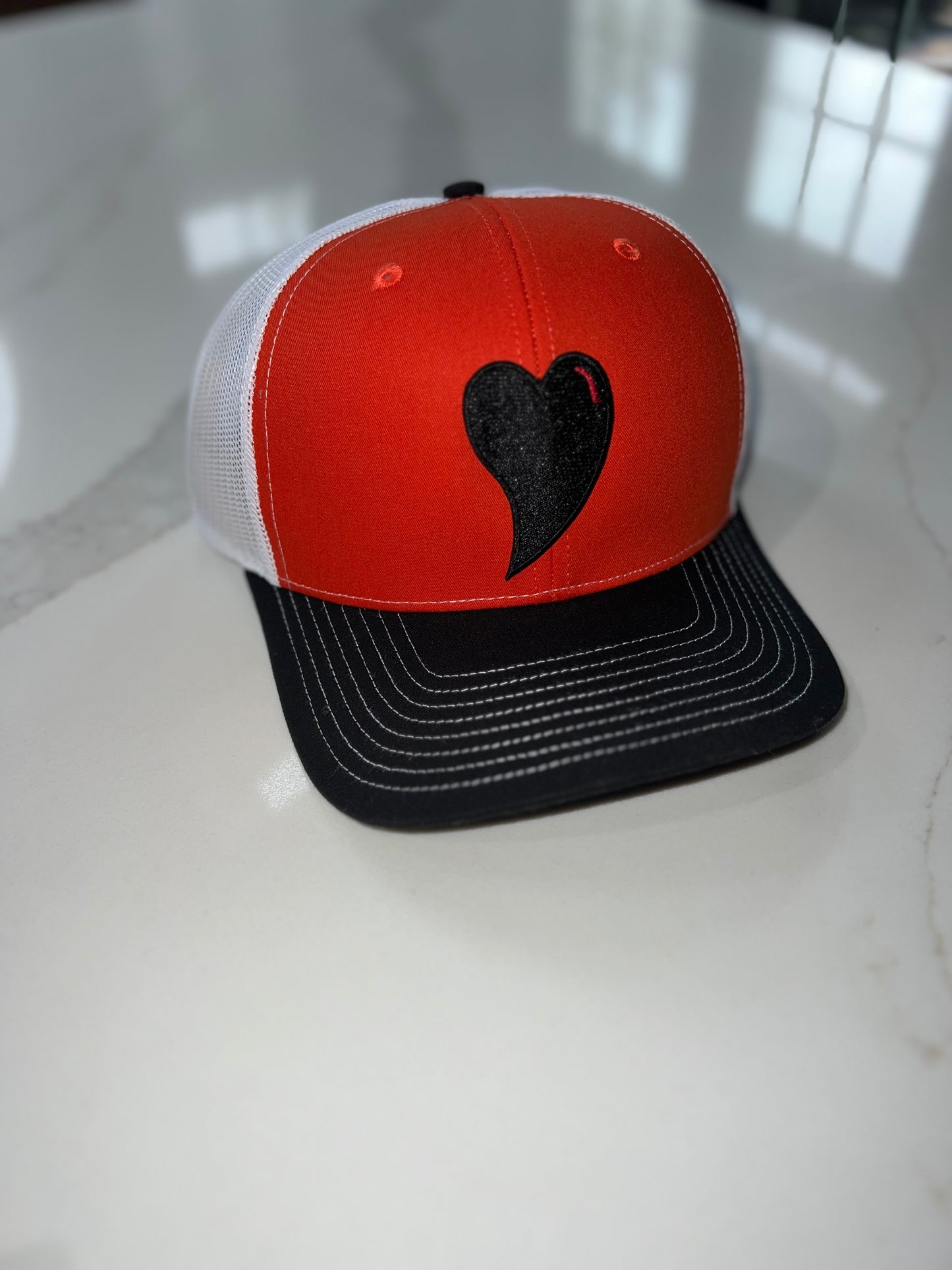 Just Hearts Logo Trucker Hats