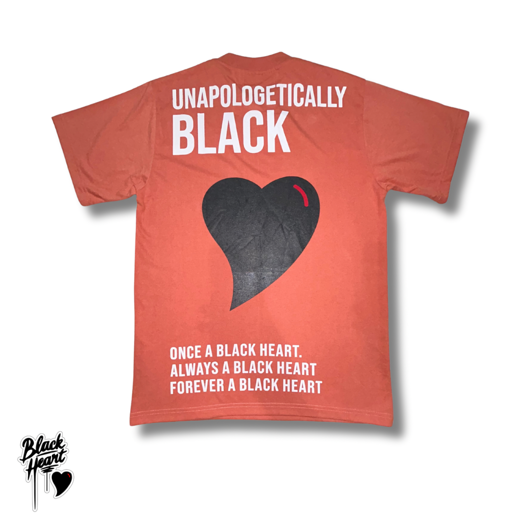 Unapologetically Black - Peach  T-Shirt