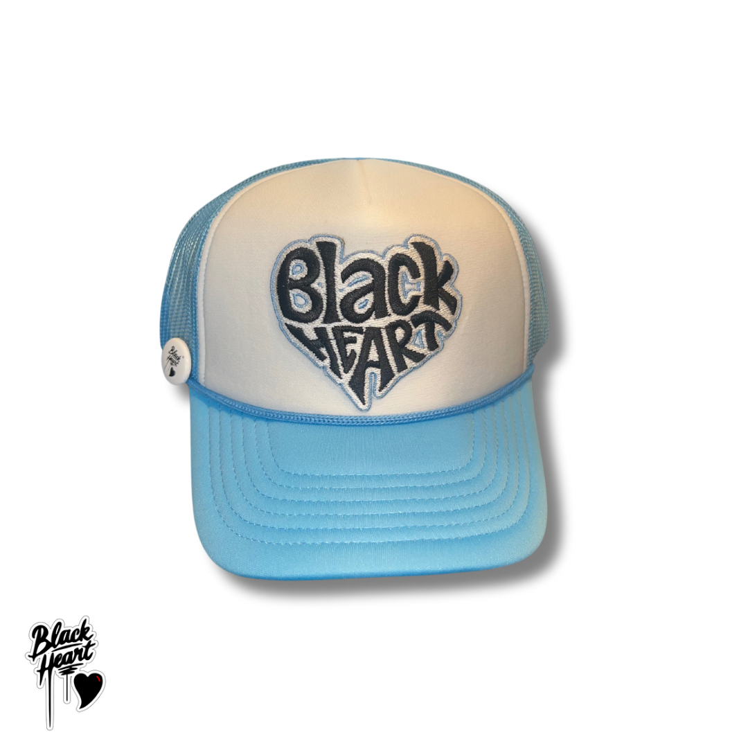 Black Heart Truckers with Word Heart Logo