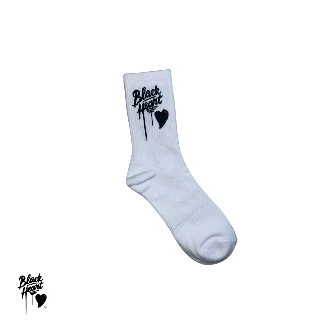 Black Heart Sock