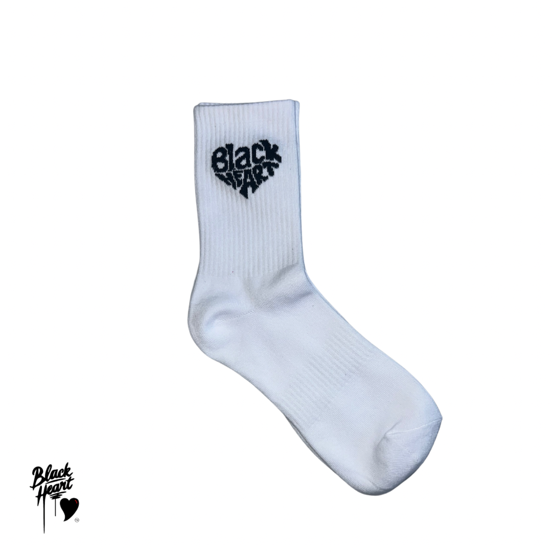 Black Heart Sock