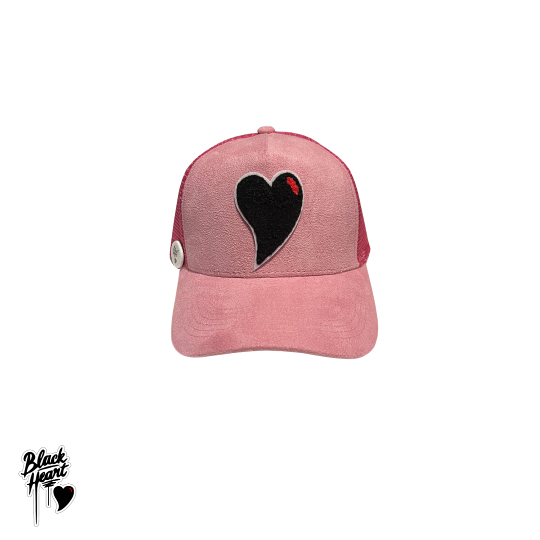 Black Heart Trucker Hat