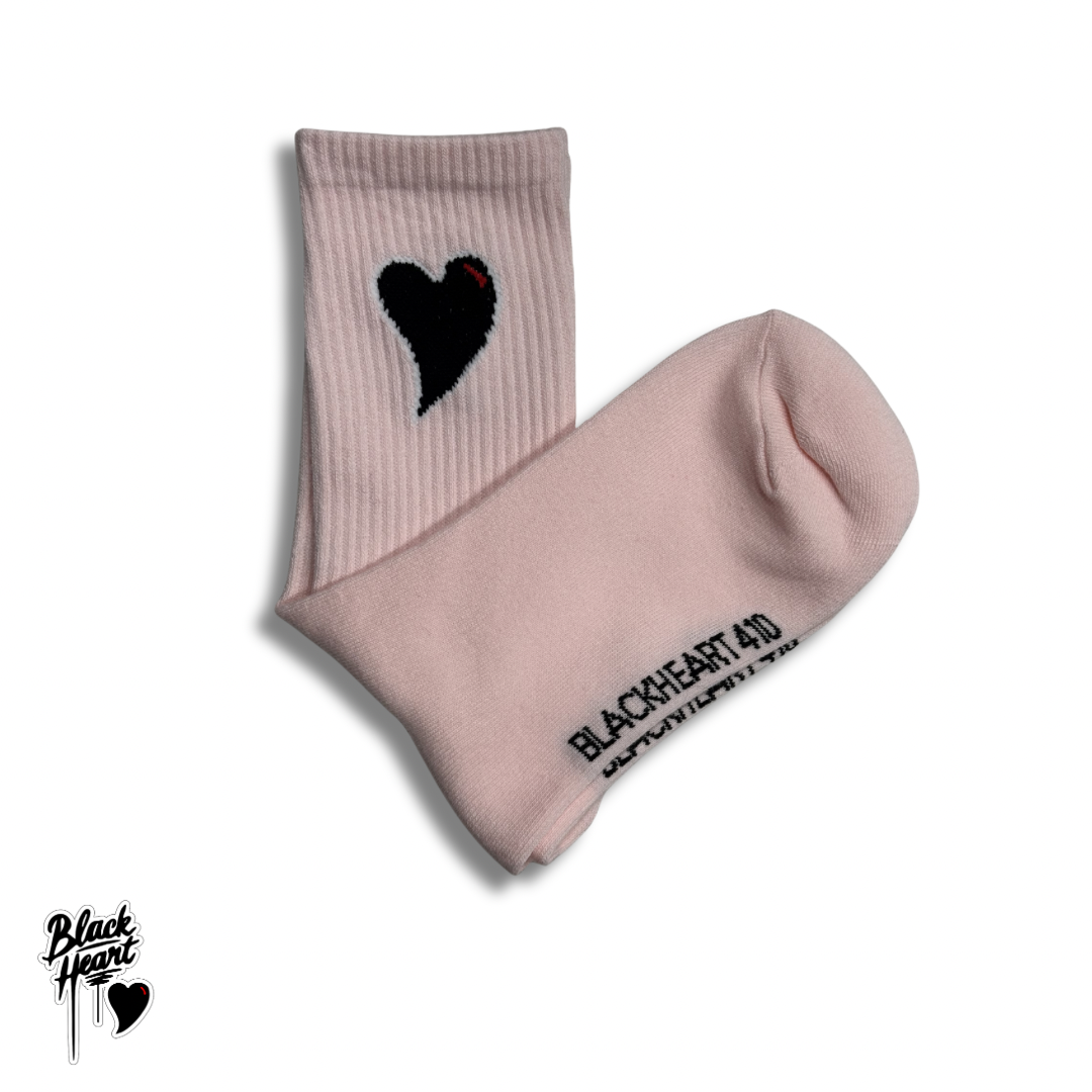 Black Heart Sock