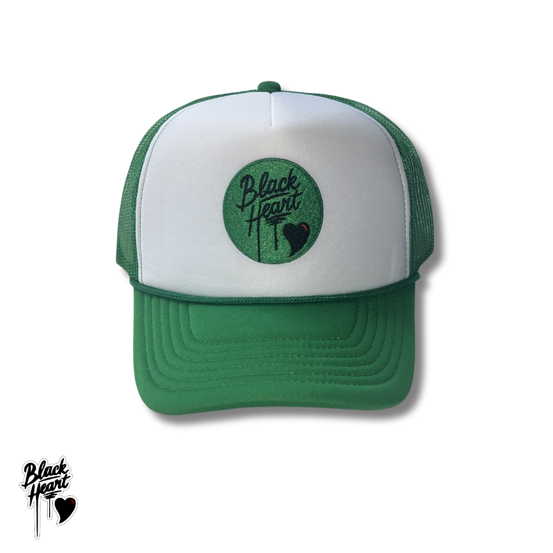 Black Heart Trucker Hat