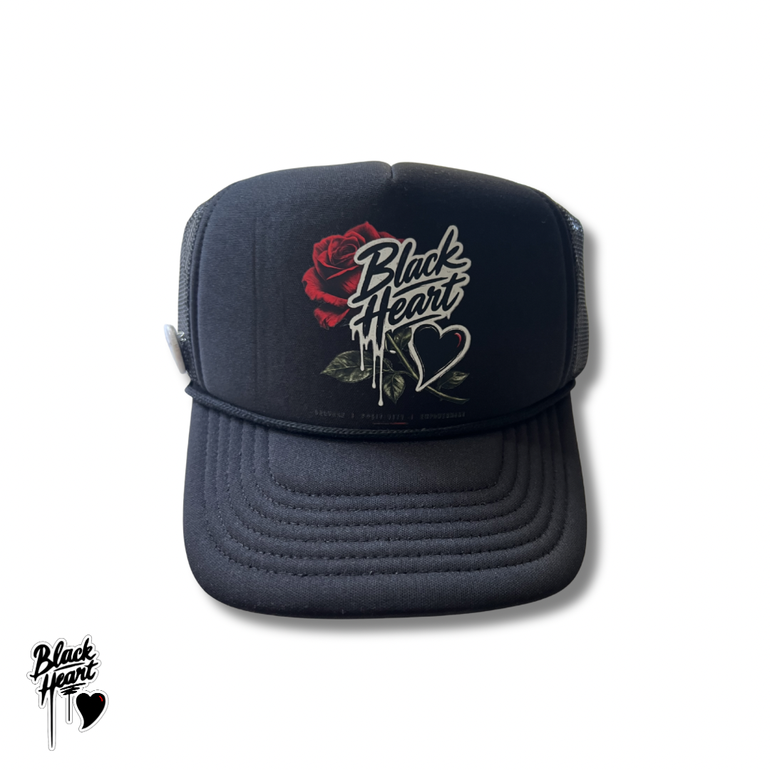 Black Heart Summer Collection Trucker Hat
