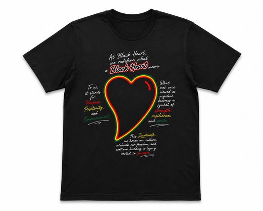 Black Heart Juneteenth Legacy Tee