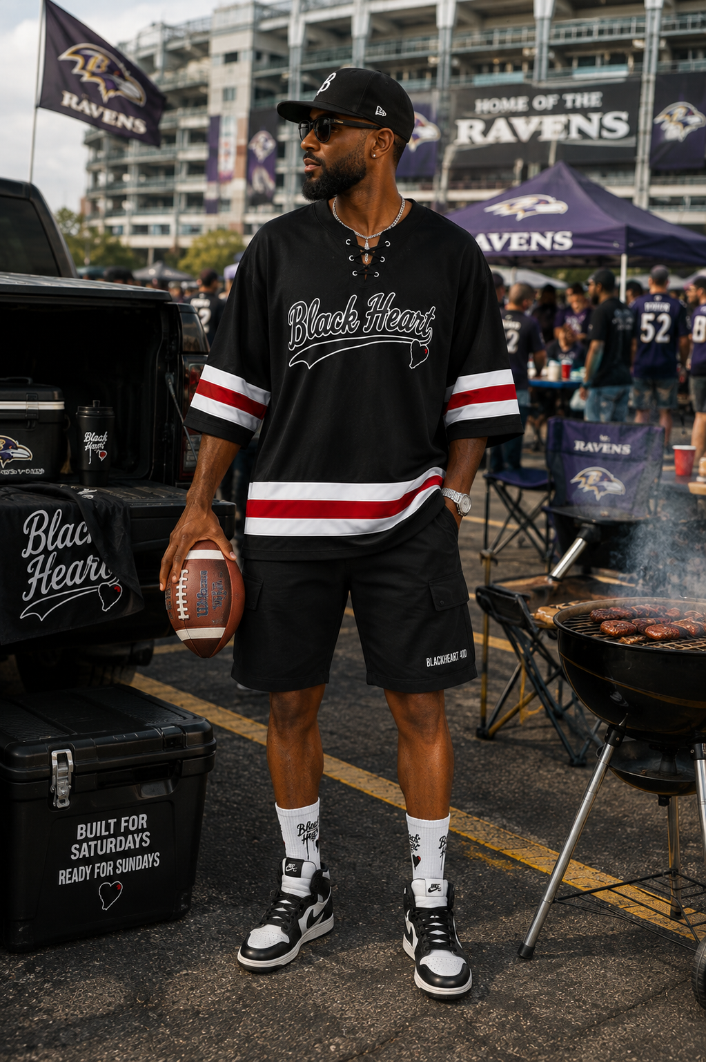 Black Heart Signature Hockey Jersey