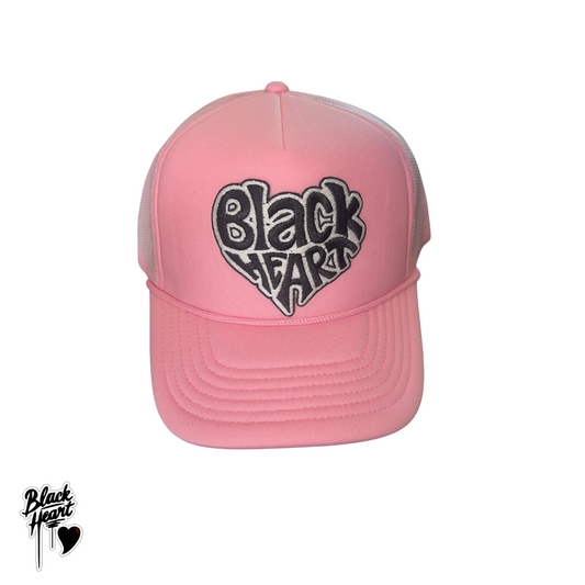 Black Heart Truckers with Word Heart Logo