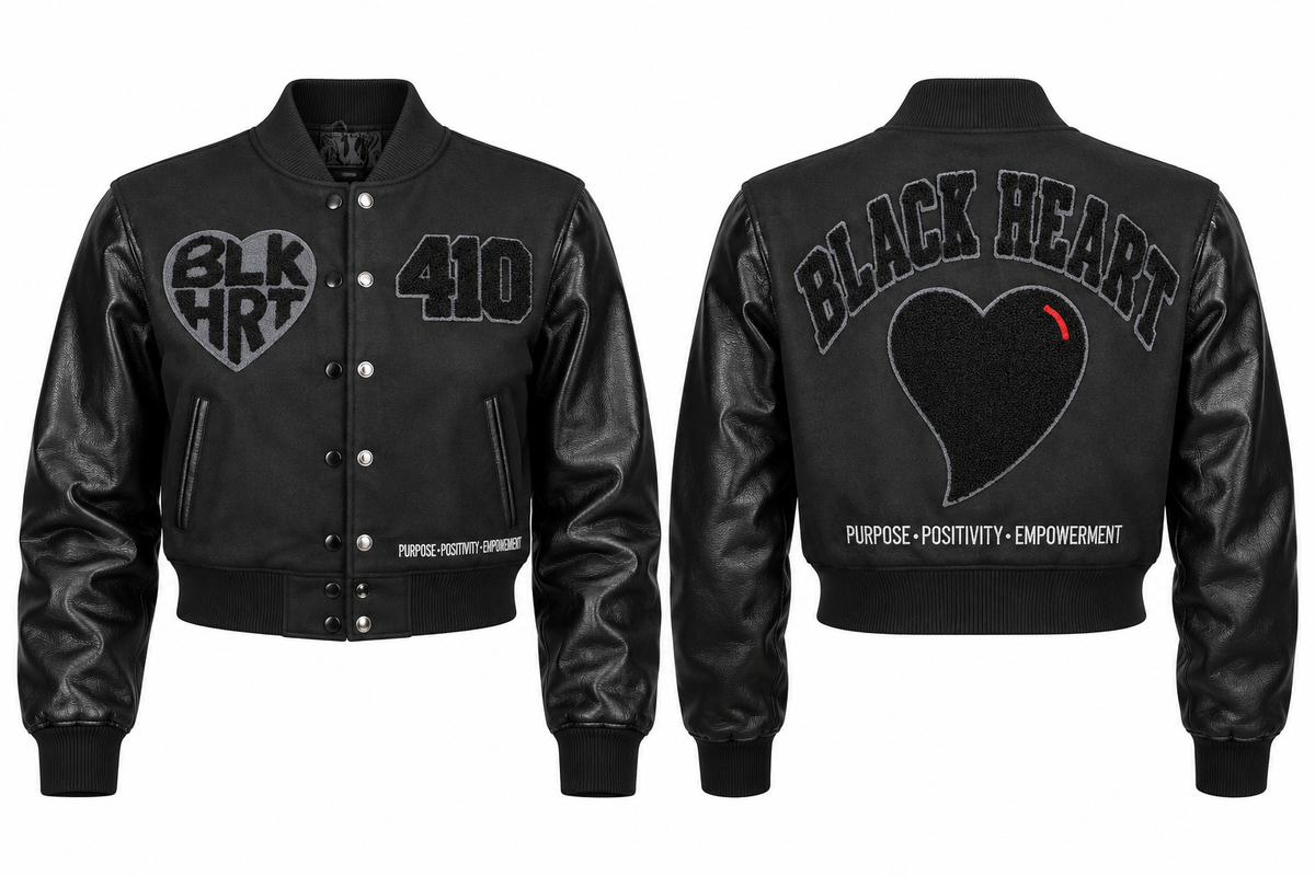 410 Heirloom Varsity Jacket — Women’s Cropped Fit