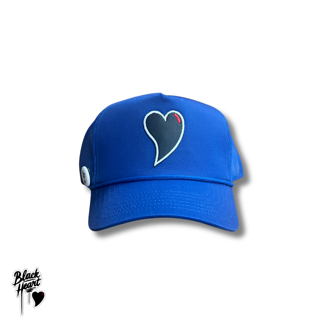 Black Heart Trucker Hat