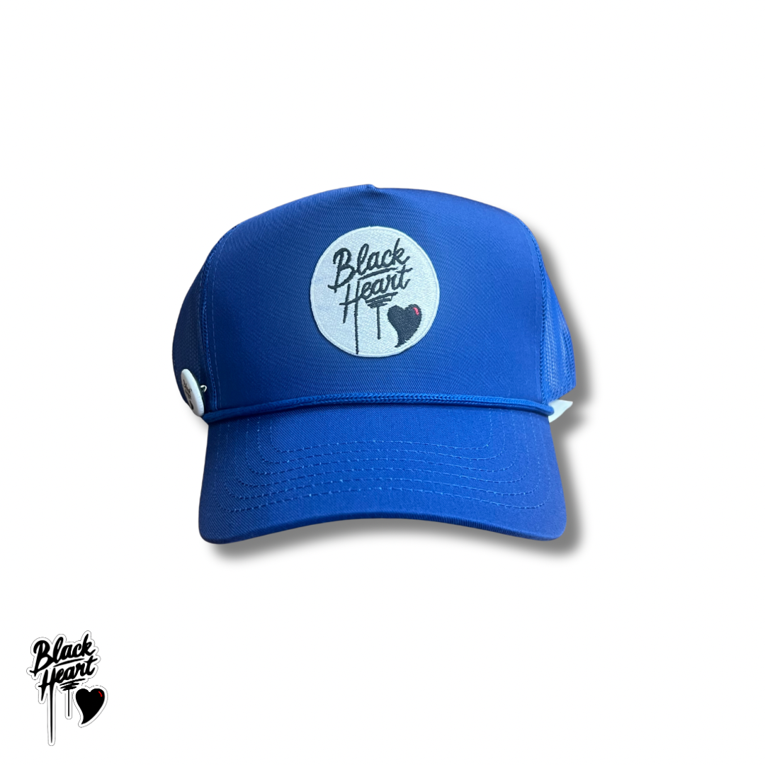 Black Heart Trucker Hat