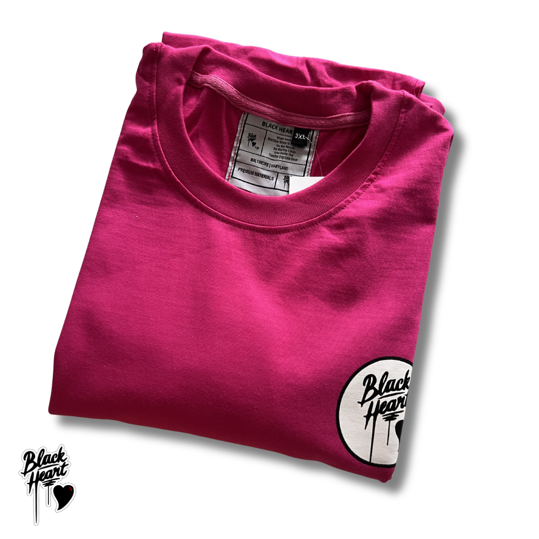 Unapologetically Black -Fuchsia Long Sleeve Tee