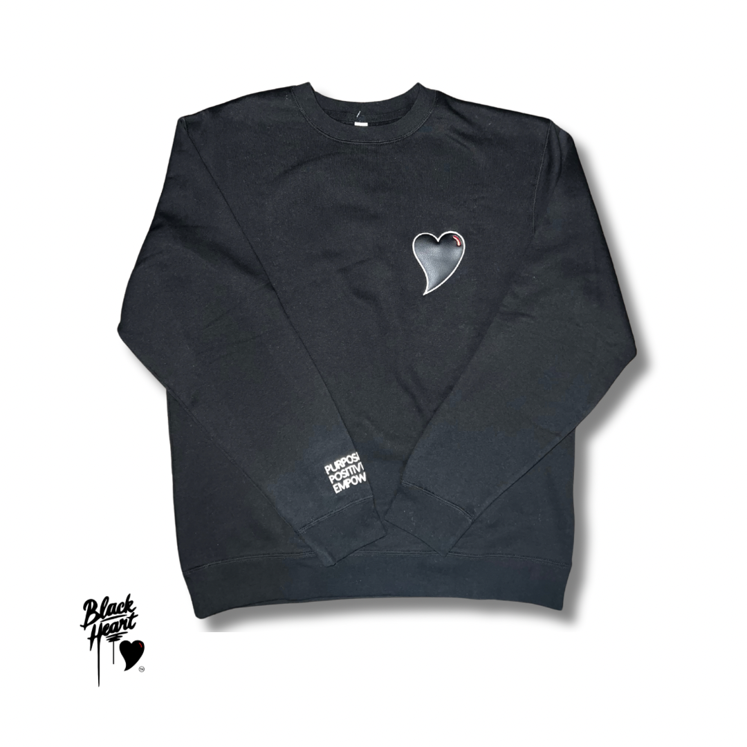 Perfect Heart Crewneck - Black