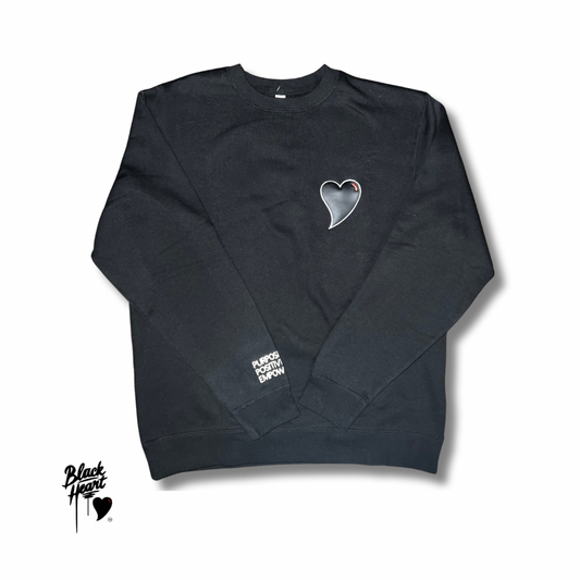 Perfect Heart Crewneck - Black