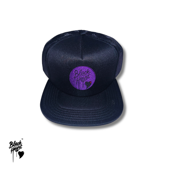 Classic Black Heart Logo Trucker Hats – Black Heart410 display picture 2